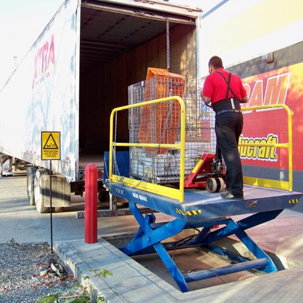 loading dock scissor lifts