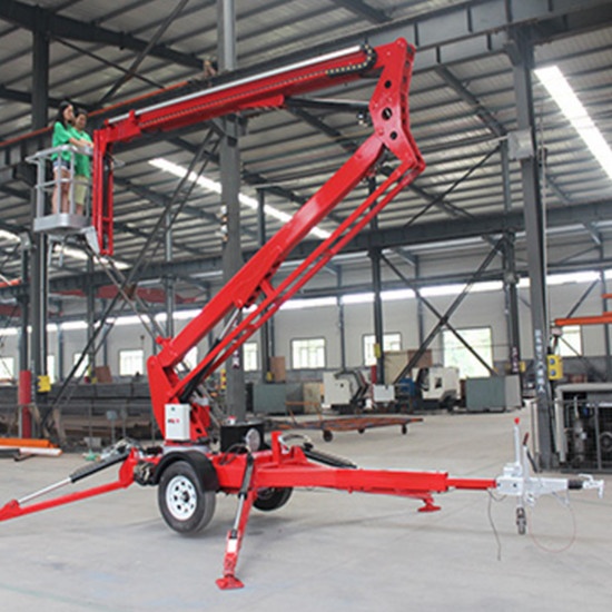 8m AC power articulating boom lift