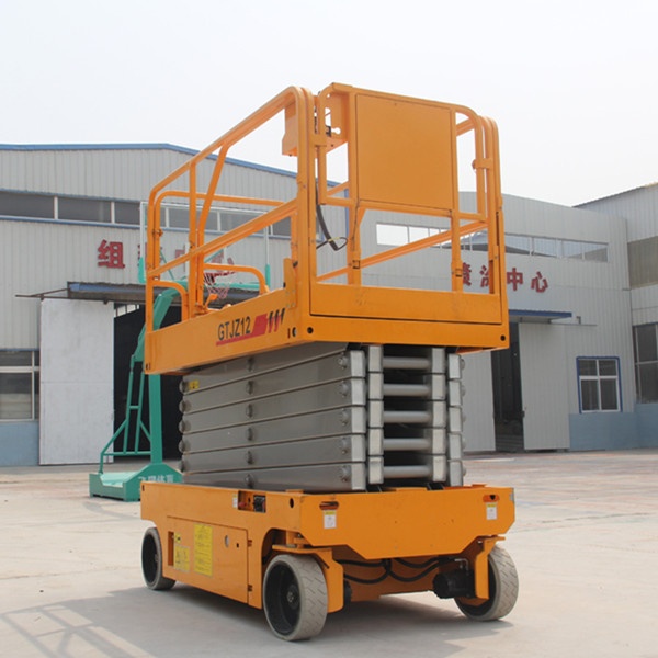 full electric scissor lift platform