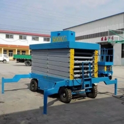 18m mobile scissor lift table