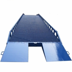 heavy duty forklift container ramps for warehouse