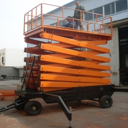 mobile scissor platform lifts